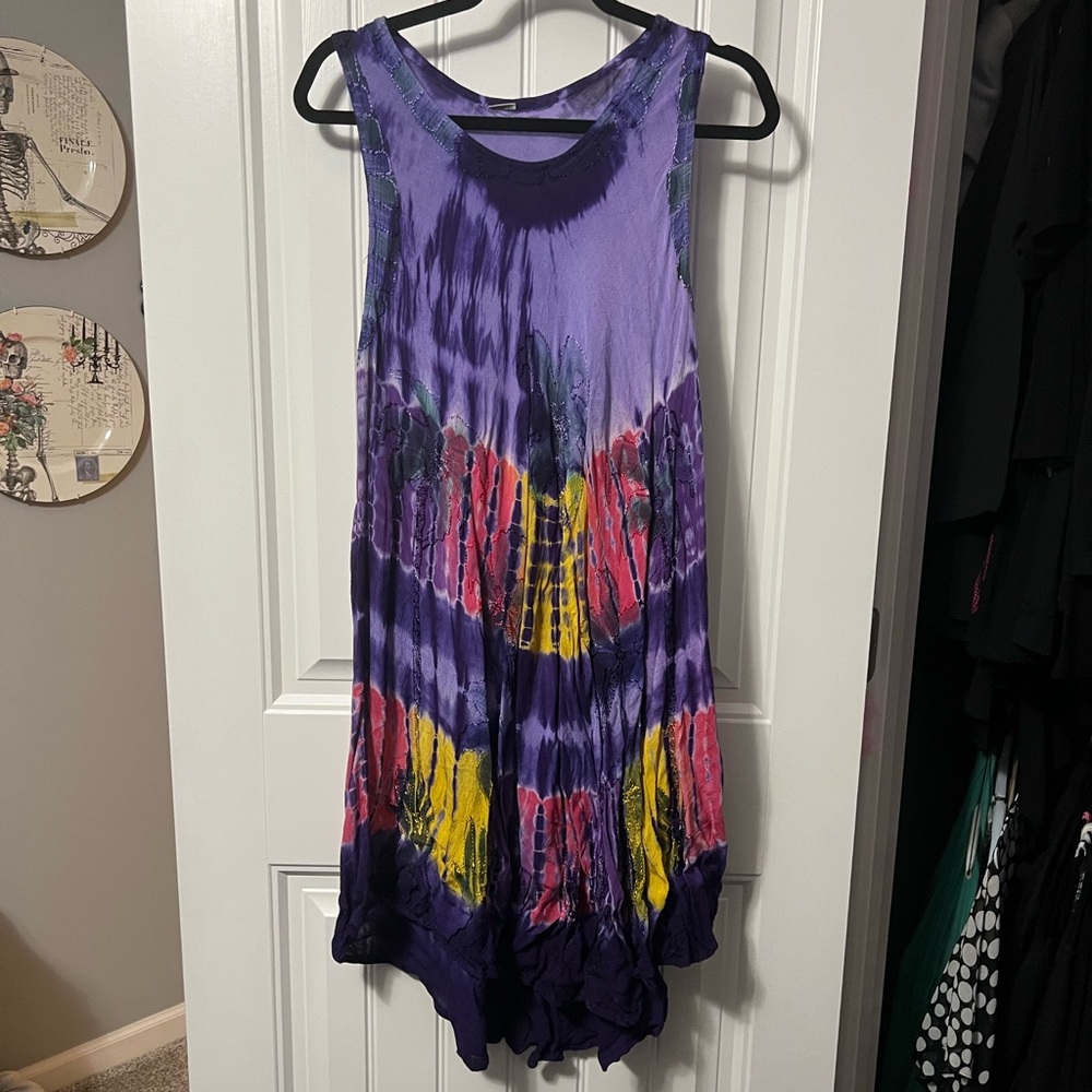 Tie Dye Dress 2X